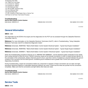 Caterpillar CAT C32 Marine Engine Service Repair Manual (RNY00001 and up) - Image 2