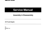 Caterpillar CAT C9 Truck Engine Service Repair Manual (9DG00001 and up) - Image 1