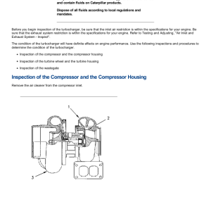 Caterpillar CAT CP-663E Vibratory Compactor Service Repair Manual (AFL00001 and up) - Image 4