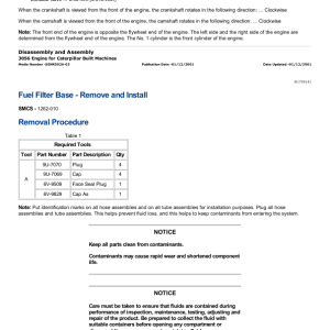 Caterpillar CAT CP-663E Vibratory Compactor Service Repair Manual (AFL00001 and up) - Image 3