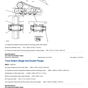 Caterpillar CAT D10 Track Type Tractor Service Repair Manual (84W00001 till 00645) - Image 5