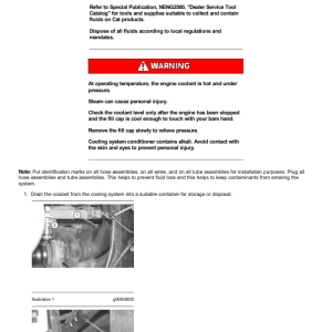 Caterpillar CAT D20D, D250D Articulated Dump Truck Service Repair Manual (6NG00001 and up) - Image 4