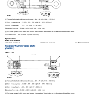 Caterpillar CAT D3C II Track-Type Tractor Service Repair Manual (4HJ00001 and up) - Image 4