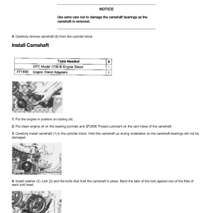 Caterpillar CAT D3C II Track-Type Tractor Service Repair Manual (7JG00001 and up) - Image 4