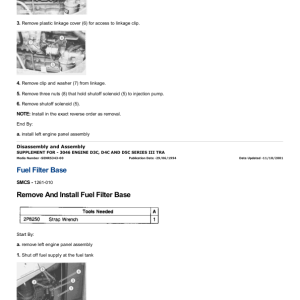 Caterpillar CAT D3C III Track-Type Tractor Service Repair Manual (7XL00001 and up) - Image 2