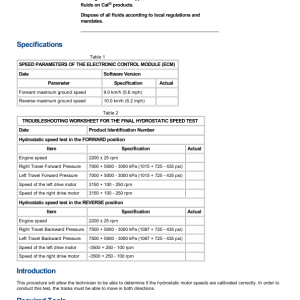 Caterpillar CAT D4K2 XL Track-Type Tractor Service Repair Manual (MT300001 and up) - Image 3