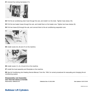 Caterpillar CAT D5H Track-Type Tractor Service Repair Manual (8SC00001 and up) - Image 4