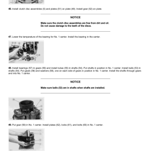 Caterpillar CAT D6C Track-Type Tractor Service Repair Manual (69J00001 and up) - Image 3