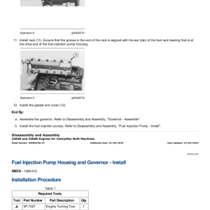 Caterpillar CAT D6G2 XL Track-Type Tractor Service Repair Manual (C6G00001 and up) - Image 4