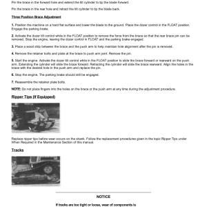 Caterpillar CAT D6H XR Track-Type Tractor Service Repair Manual (6CK00001 and up) - Image 4