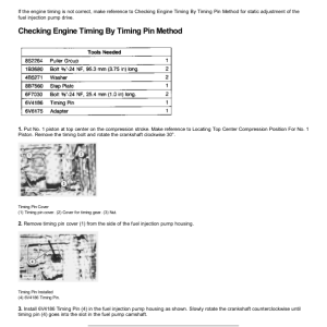 Caterpillar CAT D6H XR Track-Type Tractor Service Repair Manual (6CK00001 and up) - Image 5