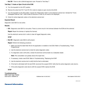 Caterpillar CAT D6N Track-Type Tractor Service Repair Manual (GHS00001 and up) - Image 4