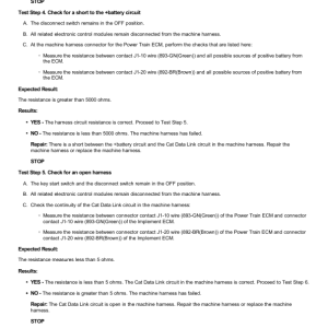 Caterpillar CAT D6T XL Track Type Tractor Service Repair Manual (GMK00001 and up) - Image 5