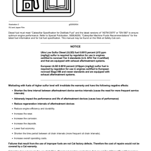 Caterpillar CAT D8T Track Type Tractor Dozer Bulldozer Service Repair Manual (AW400001 and up) - Image 3