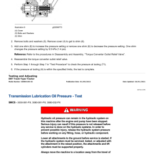 Caterpillar CAT D8T Track Type Tractor Dozer Bulldozer Service Repair Manual (AW400001 and up) - Image 4