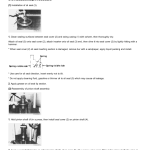 Caterpillar CAT EL300 Excavator Service Repair Manual (4NF00001 and up) - Image 5