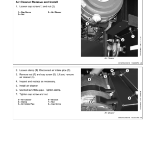 John Deere 2954D Road Builder Repair Technical Manual (TM10406) - Image 3