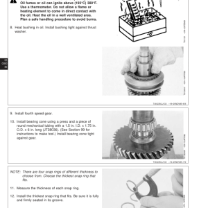 John Deere 482C Forklift Repair Technical Manual (TM1465) - Image 3