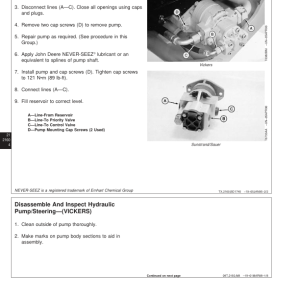 John Deere 482C Forklift Repair Technical Manual (TM1465) - Image 5