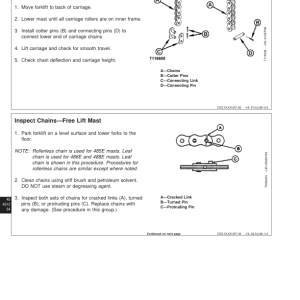 John Deere 485E, 486E, 488E Forklift Repair Technical Manual (TM1704) - Image 5