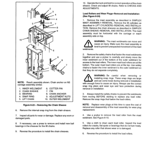 Yale NDR030AC, NDR030BC, NS040AD, NR045BC Forklift A815 Service Repair Manual - Image 4