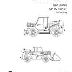 Sennebogen 305.0.398 (305 C+ & 305 XL) Operators, Maintenance and Parts Manual - Image 2