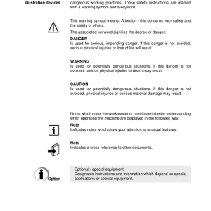 Sennebogen 305.0.398 (305 C+ & 305 XL) Operators, Maintenance and Parts Manual - Image 3