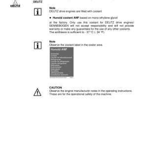 Sennebogen 305.0.398 (305 C+ & 305 XL) Operators, Maintenance and Parts Manual - Image 4