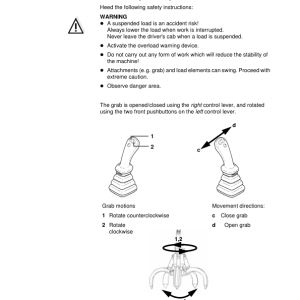 Sennebogen 825.0.1309 Operators, Maintenance and Parts Manual - Image 3