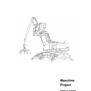 Sennebogen 825.0.1338 Operators, Maintenance and Parts Manual - Image 3