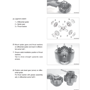 Hyundai H930S, H940S Backhoe Loaders Service Repair Manual - Image 4