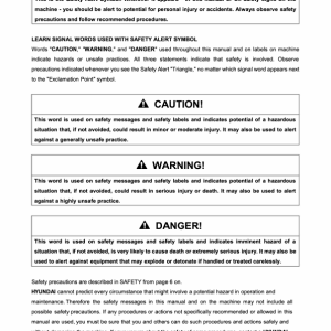 Hyundai HL635AL Wheel Loaders Service Repair Manual - Image 4