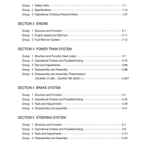 Hyundai HL940A, HL940ATM Wheel Loaders Service Repair Manual - Image 1