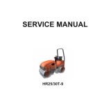 Hyundai HR25T-9, HR30T-9 Road Rollers Service Repair Manual - Image 1