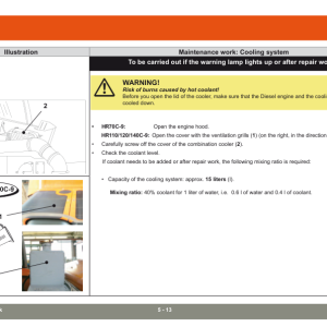 Hyundai HR70C-9, HR110C-9, HR120C-9, HR140C-9 (Tier 3) Road Rollers Service Repair Manual - Image 4