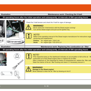 Hyundai HR70C-9, HR110C-9, HR120C-9, HR140C-9 (Tier 3) Road Rollers Service Repair Manual - Image 5