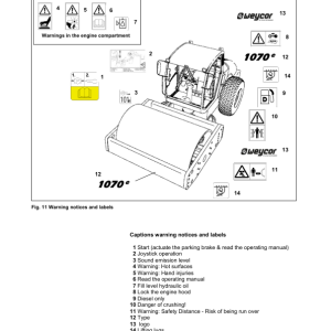 Hyundai HR70C-9 (Tier 4F) Road Rollers Service Repair Manual - Image 3