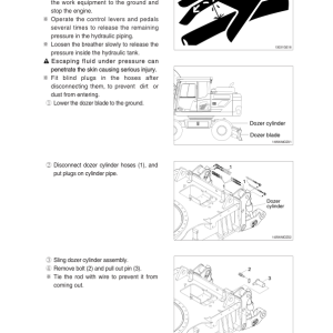 Hyundai HW140A Wheel Excavator Service Repair Manual - Image 5