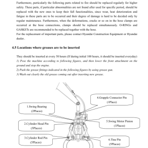 Hyundai HW250MH Wheel Excavator Service Repair Manual - Image 5