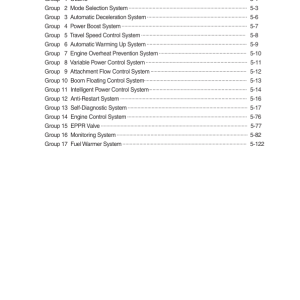 Hyundai HX220 L EPFC Crawler Excavator Service Repair Manual - Image 4