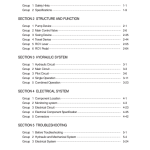 Hyundai HX25A Z, HX30A Z Crawler Excavator Service Repair Manual - Image 1