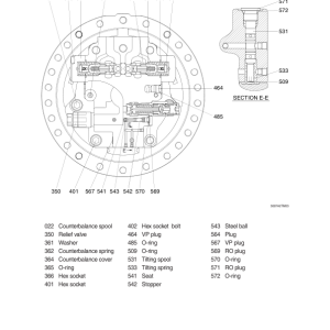 Hyundai HX380 L Crawler Excavator Service Repair Manual - Image 4