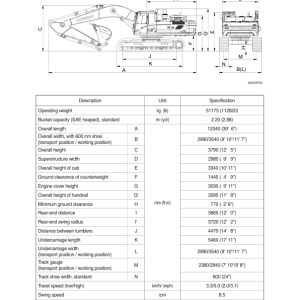 Hyundai HX480S L, HX520S L Crawler Excavator Service Repair Manual - Image 5