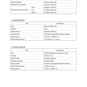 Hyundai HX48A Z Crawler Excavator Service Repair Manual - Image 5