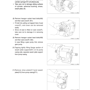 Hyundai R110-7A Crawler Excavator Service Repair Manual - Image 4