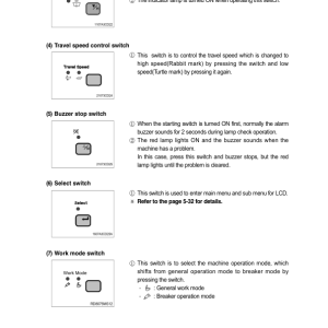 Hyundai R110 (Smart) Crawler Excavator Service Repair Manual (Built in India) - Image 3