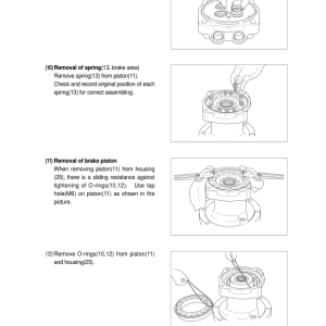 Hyundai R140LC-7 Crawler Excavator Service Repair Manual - Image 4