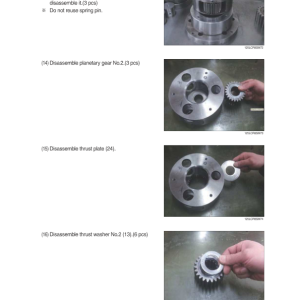 Hyundai R140W-9S Wheel Excavator Service Repair Manual - Image 3