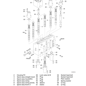 Hyundai R160LC-9A, R180LC-9A Crawler Excavator Service Repair Manual - Image 4