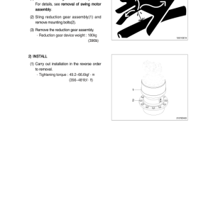 Hyundai R210LC-7A Crawler Excavator Service Repair Manual - Image 4